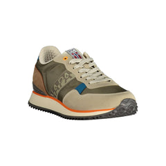 Napapijri Beige Polyester Men Sneaker -   -  Napapijri.