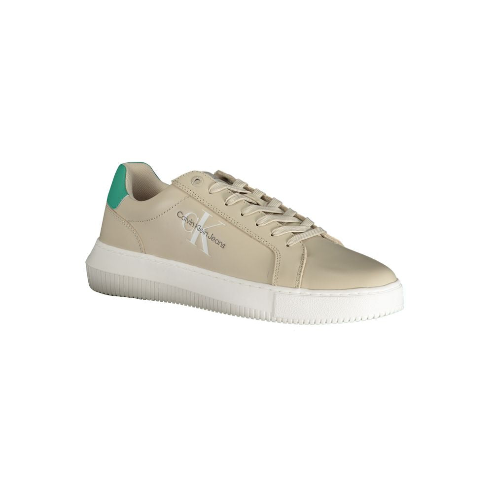 Calvin Klein Beige Polyester Sneaker -   -  Calvin Klein.