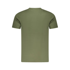 Cavalli Class Green Cotton Men T-Shirt -   -  Cavalli Class.
