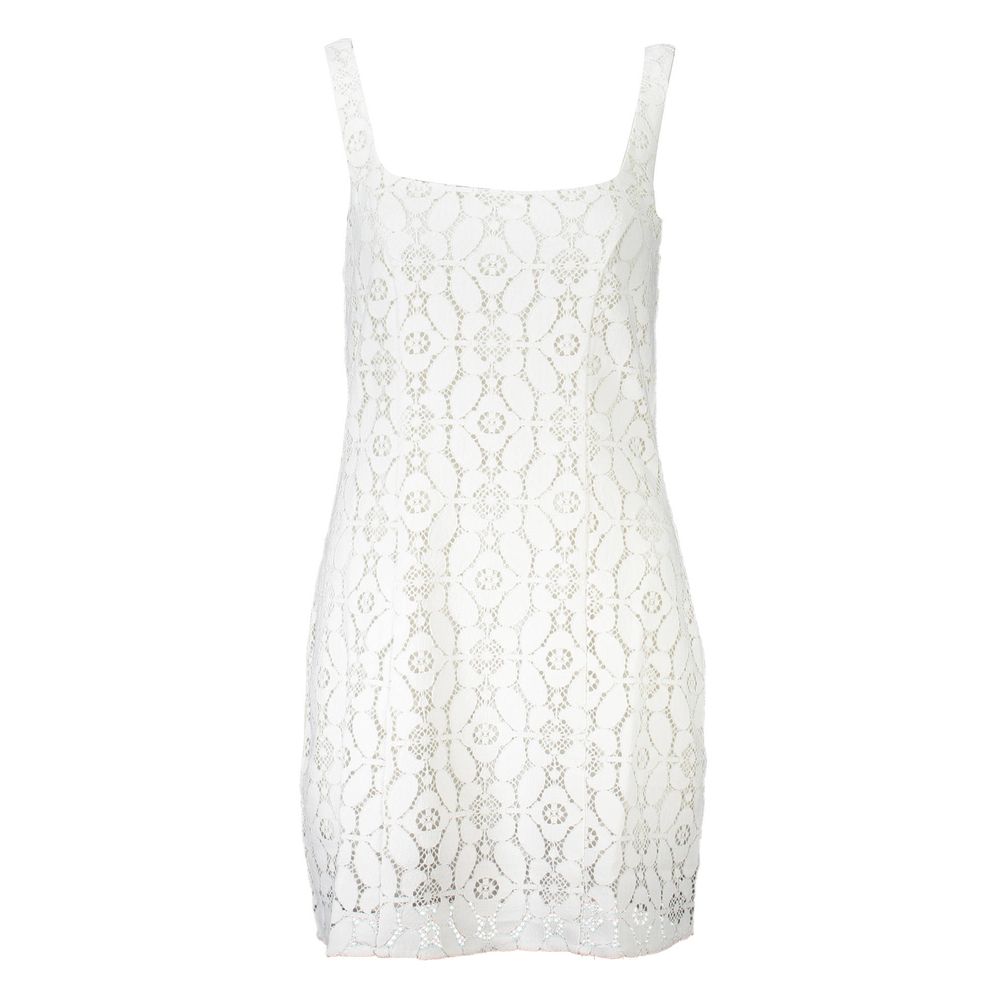 Desigual White Polyester Women Dress -   -  Desigual.