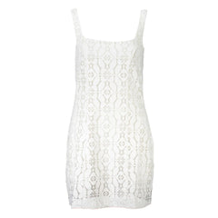 Desigual White Polyester Women Dress -   -  Desigual.