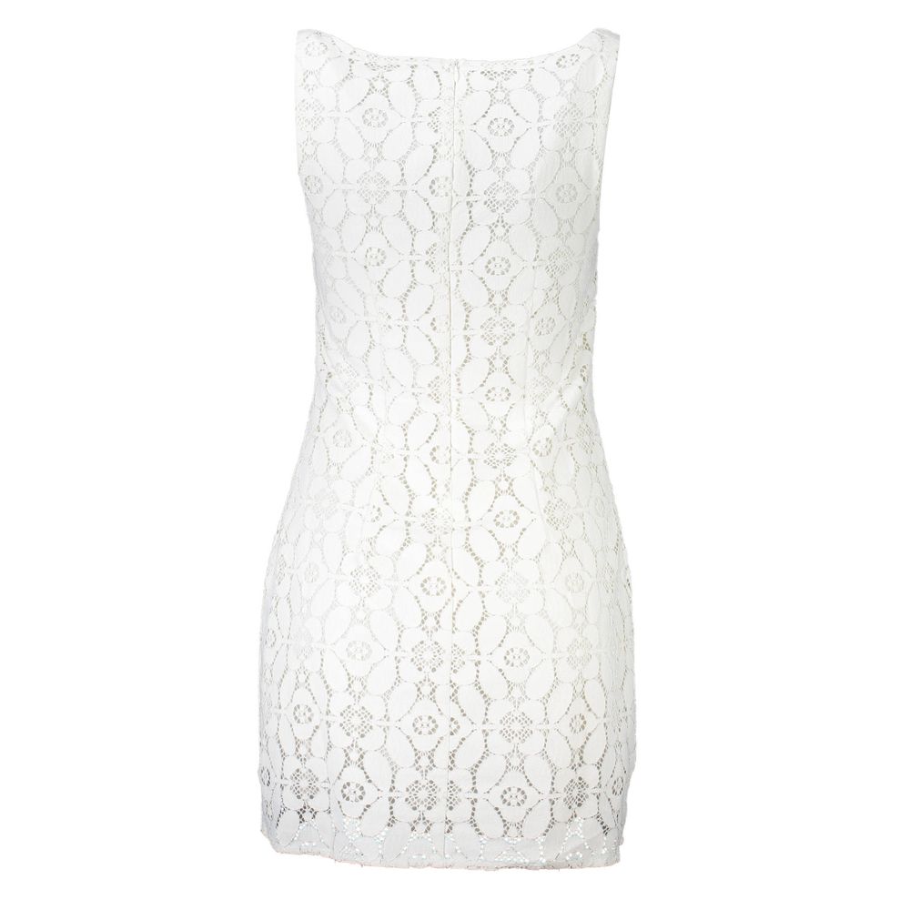 Desigual White Polyester Women Dress -   -  Desigual.
