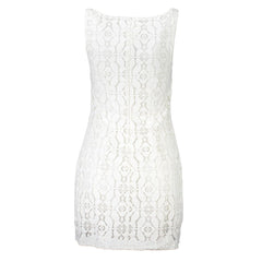 Desigual White Polyester Women Dress -   -  Desigual.
