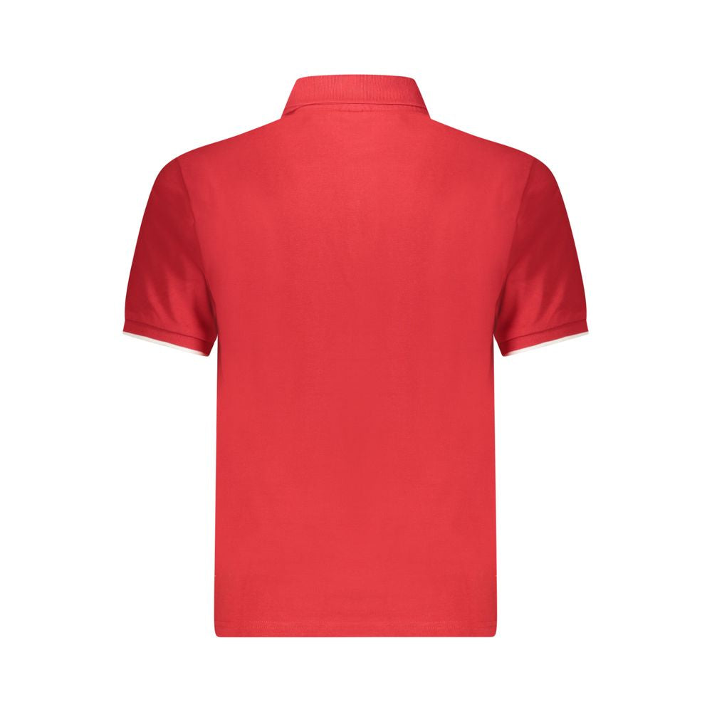 North Sails Red Cotton Men Polo Shirt -   -  North Sails.