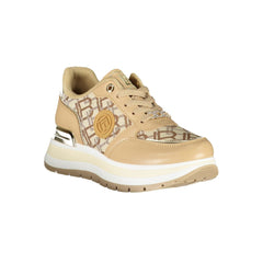 Laura Biagiotti Beige Polyester Women Sneaker -   -  Laura Biagiotti.