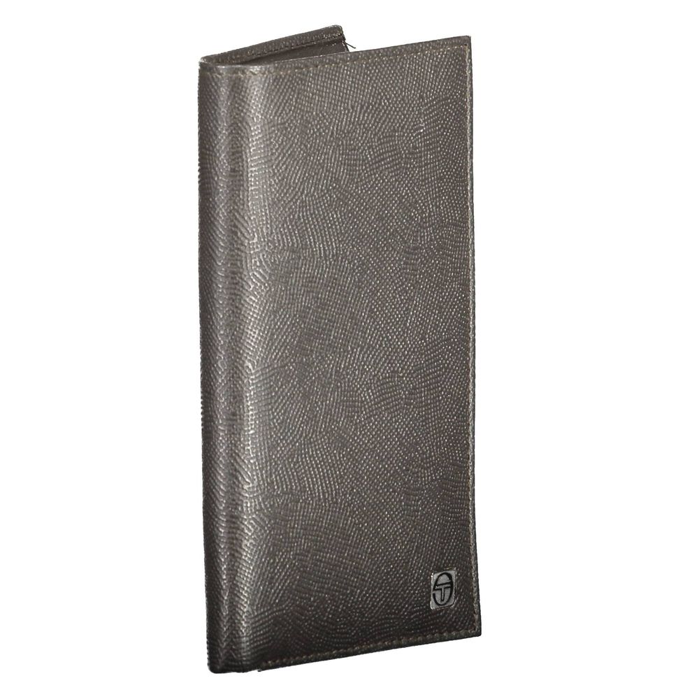 Sergio Tacchini Brown Leather Men Wallet -  Leather Wallet for Men -  Sergio Tacchini.