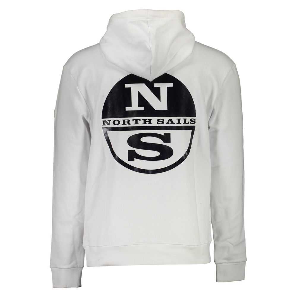 North Sails White Cotton Men's Sweater -   -  North Sails.