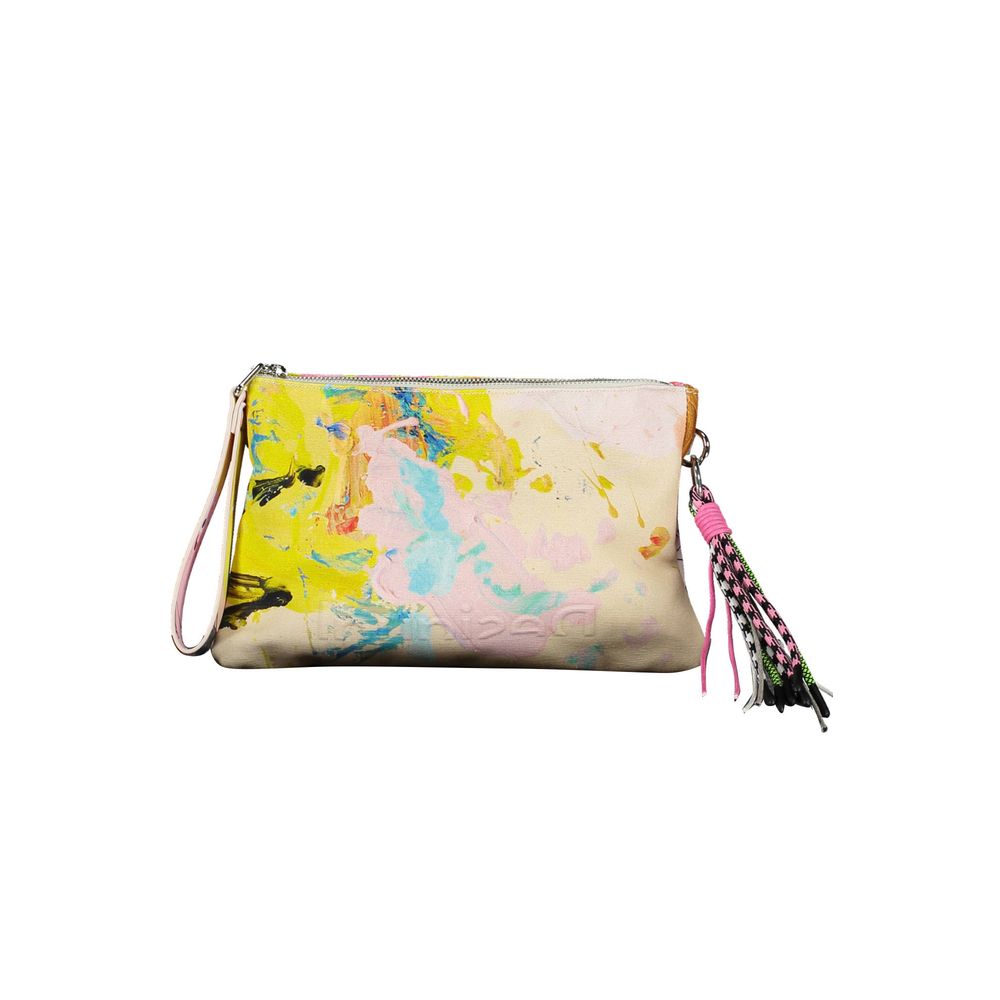 Desigual White Cotton Women Handbag -   -  Desigual.
