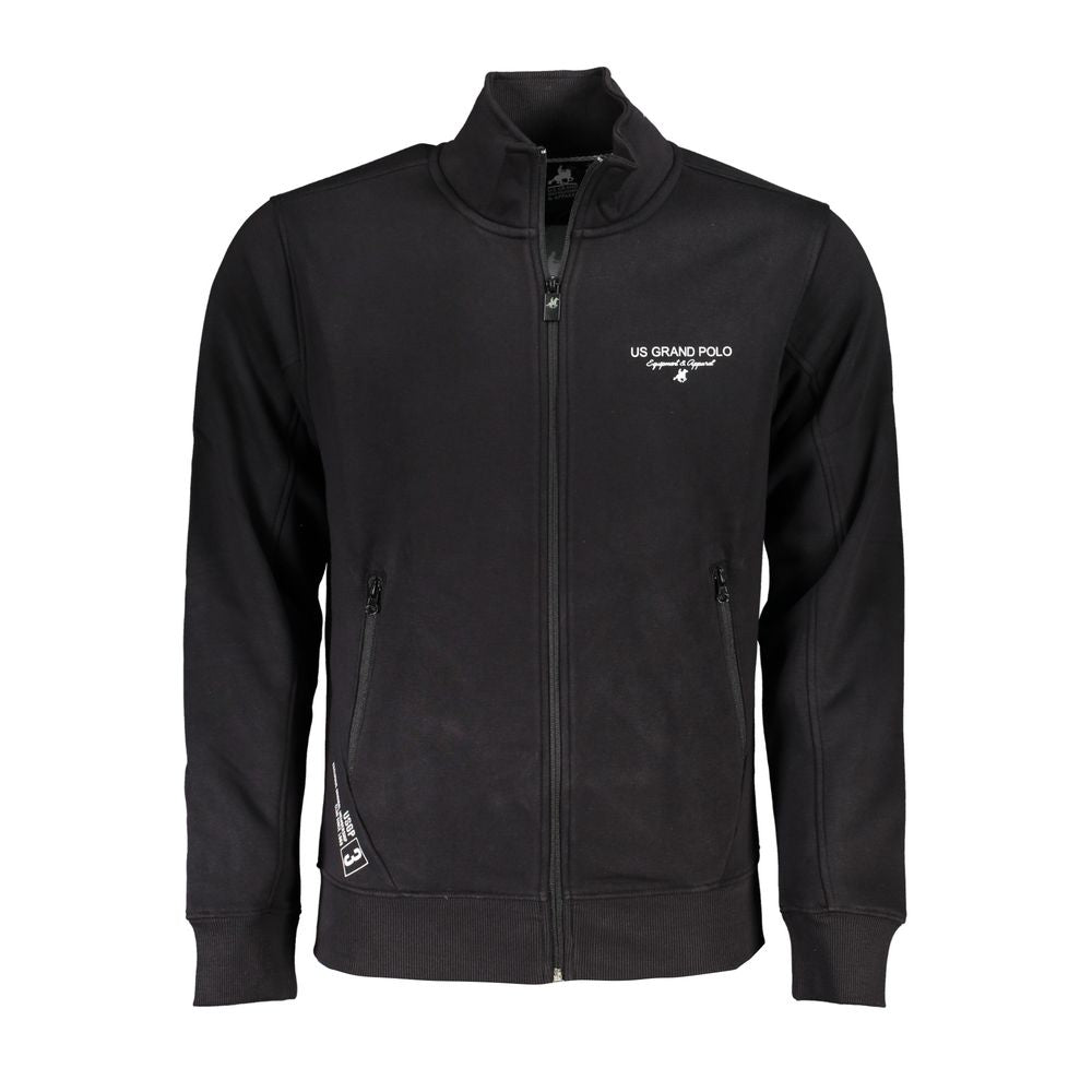 U.S. Grand Polo Chic Fleece Long Sleeve Sweatshirt with Contrast Details -   -  U.S. Grand Polo.