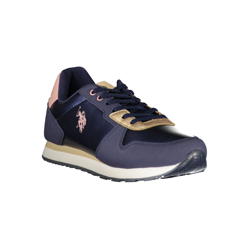 U.S. POLO ASSN. Blue Polyester Sneaker -   -  U.S. POLO ASSN..