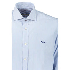 Harmont & Blaine Light Blue Cotton Men Shirt -   -  Harmont & Blaine.