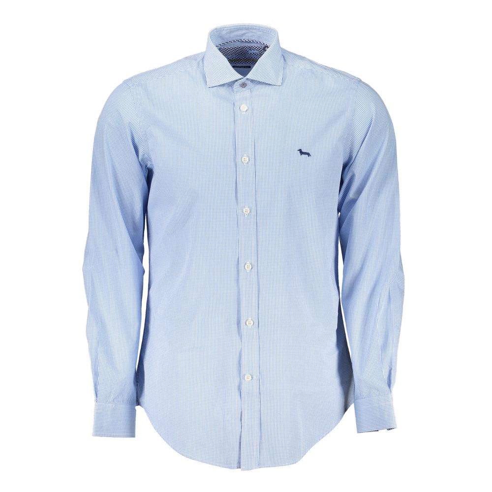 Harmont & Blaine Light Blue Cotton Men Shirt -   -  Harmont & Blaine.