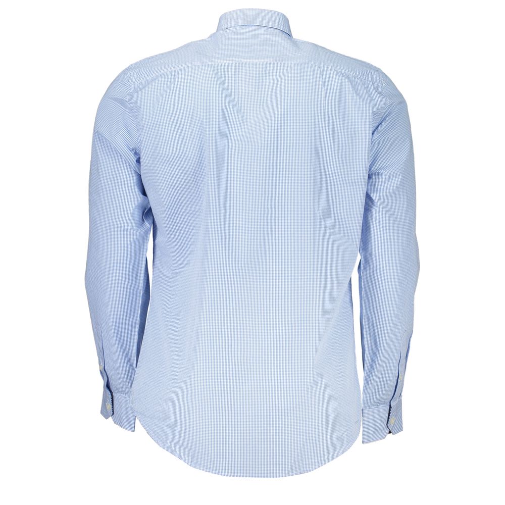 Harmont & Blaine Light Blue Cotton Men Shirt -   -  Harmont & Blaine.