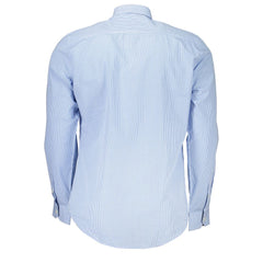 Harmont & Blaine Light Blue Cotton Men Shirt -   -  Harmont & Blaine.