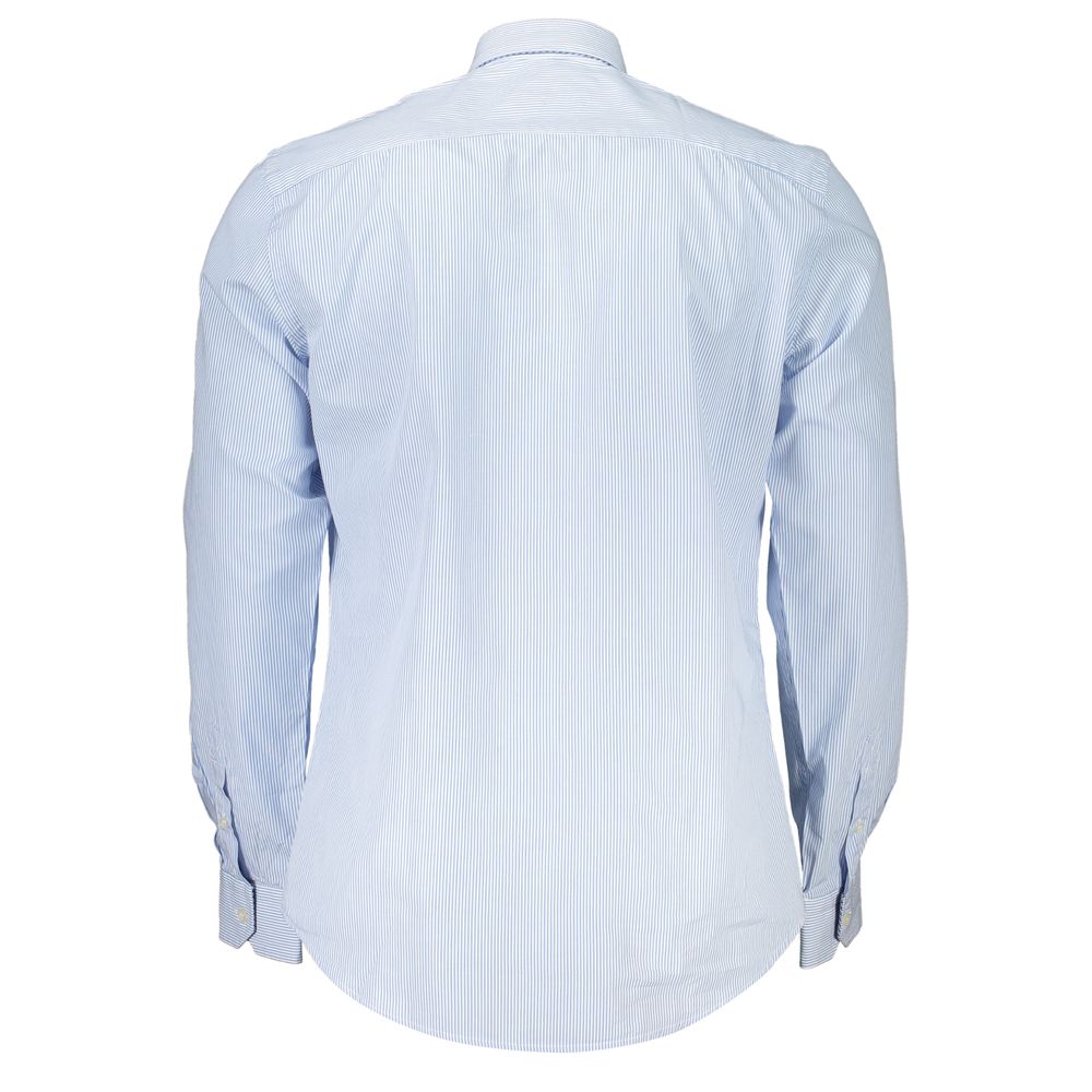 Harmont & Blaine Light Blue Cotton Men Shirt -   -  Harmont & Blaine.