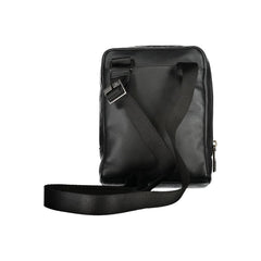 Piquadro Elegant Black Leather Shoulder Bag -  Shoulder Bag for Men -  Piquadro.