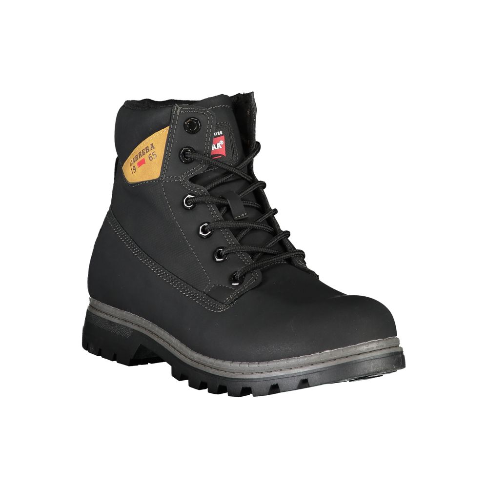 Carrera Sleek Lace-Up Boots with Contrast Details -   -  Carrera.