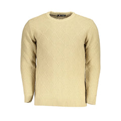 U.S. Grand Polo Elegant Diamond Pattern Crew Neck Sweater -   -  U.S. Grand Polo.