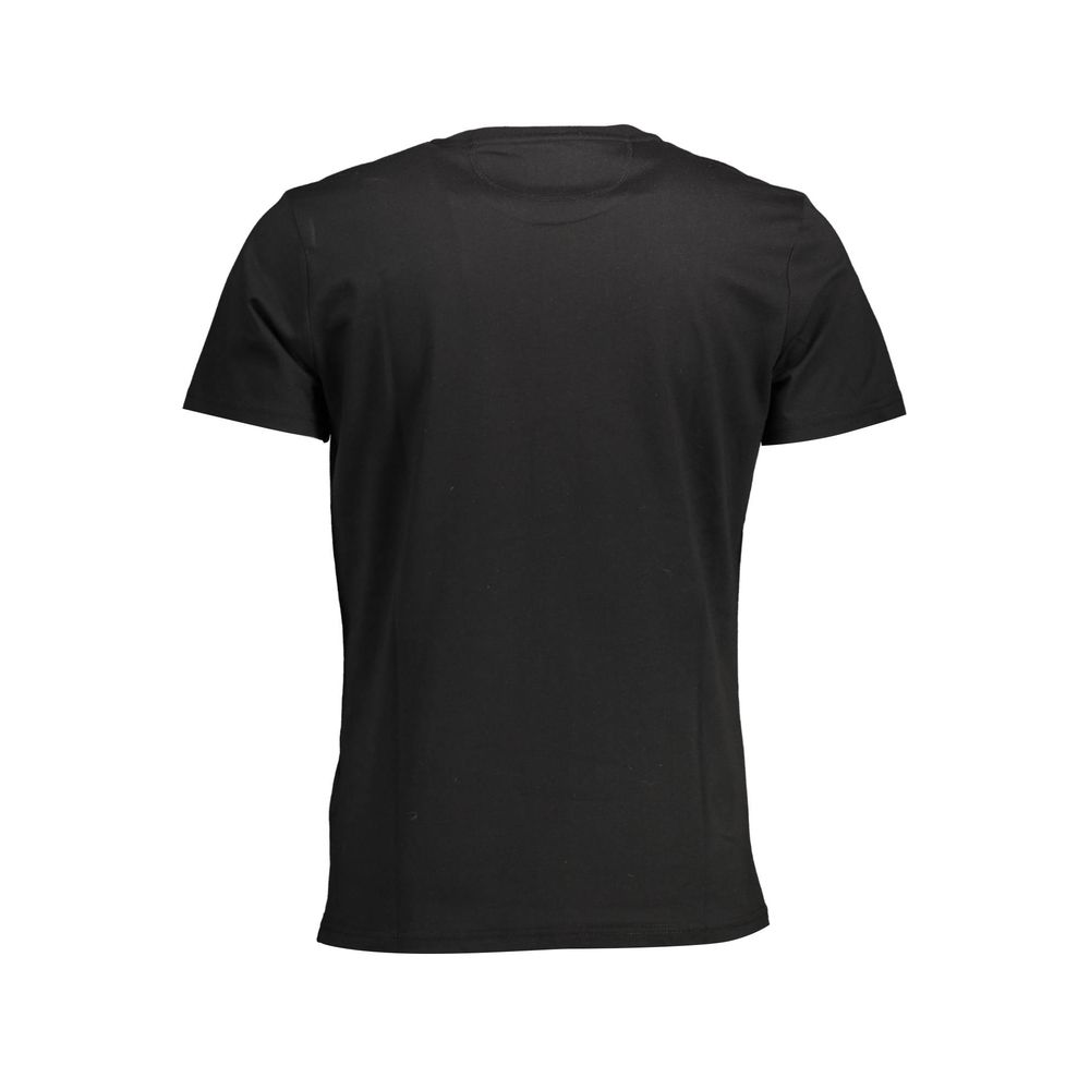 La Martina Elegant Crew Neck Tee with Iconic Print -   -  La Martina.