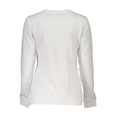 Cavalli Class White Cotton Sweater -   -  Cavalli Class.