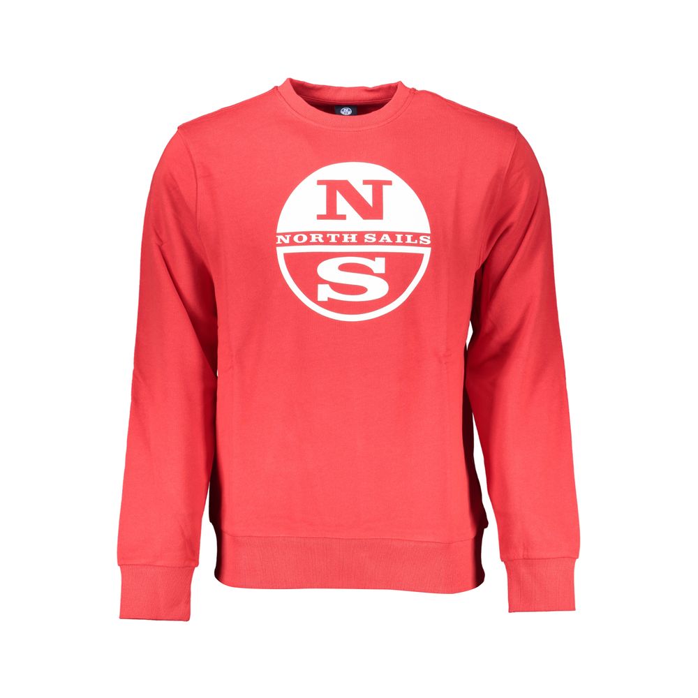 North Sails Red Cotton Sweater -   -  North Sails.