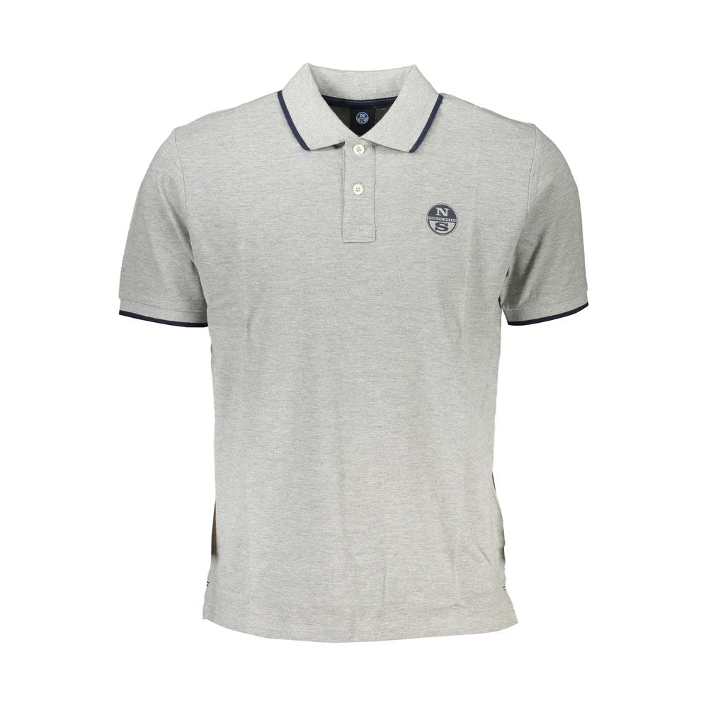 North Sails Brown Cotton Men Polo Shirt -   -  North Sails.