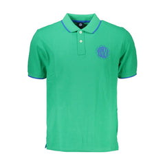 North Sails Green Cotton Polo Shirt -   -  North Sails.