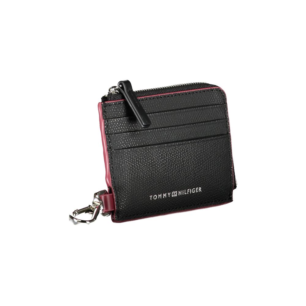 Tommy Hilfiger Chic Leather Card Holder with Snap Hook -  Wallets for Men -  Tommy Hilfiger.