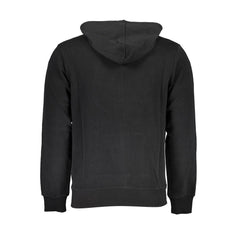 La Martina Sleek Hooded Cotton Sweatshirt in Black -   -  La Martina.