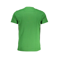 Cavalli Class Green Cotton T-Shirt -   -  Cavalli Class.