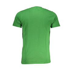 Cavalli Class Green Cotton T-Shirt -   -  Cavalli Class.