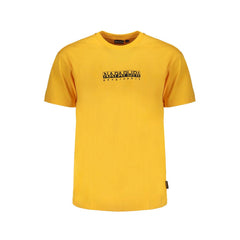 Napapijri Orange Cotton T-Shirt -   -  Napapijri.