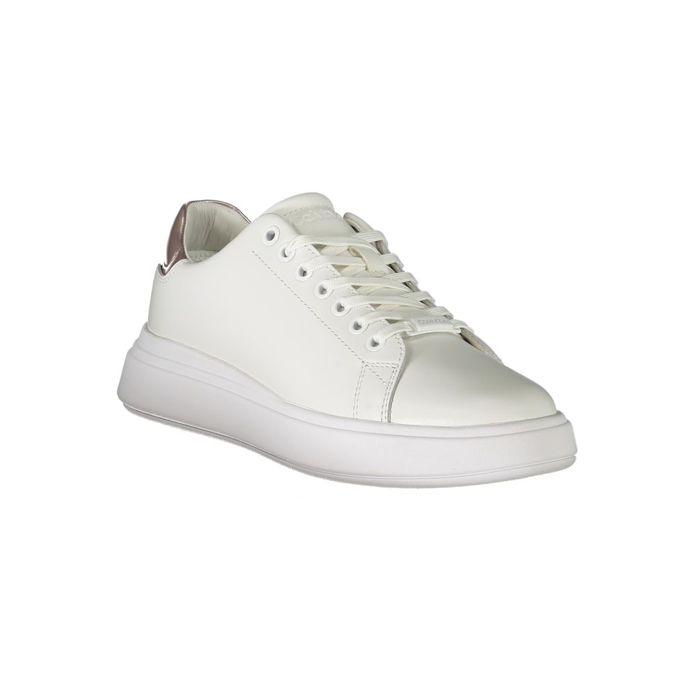 Calvin Klein White Polyester Sneaker -   -  Calvin Klein.