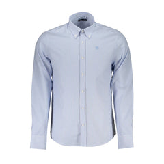 North Sails Light Blue Cotton Men Shirt -   -  North Sails.