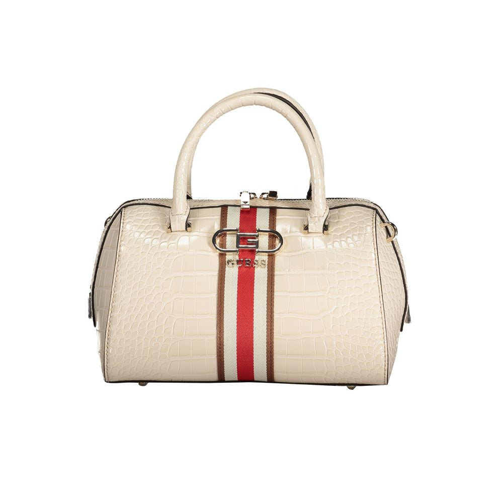 Guess Jeans Beige Polyethylene Handbag -   -  Guess Jeans.