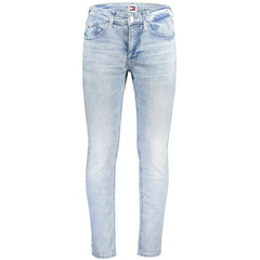 Tommy Hilfiger Blue Cotton Men's Tapered Jean -   -  Tommy Hilfiger.