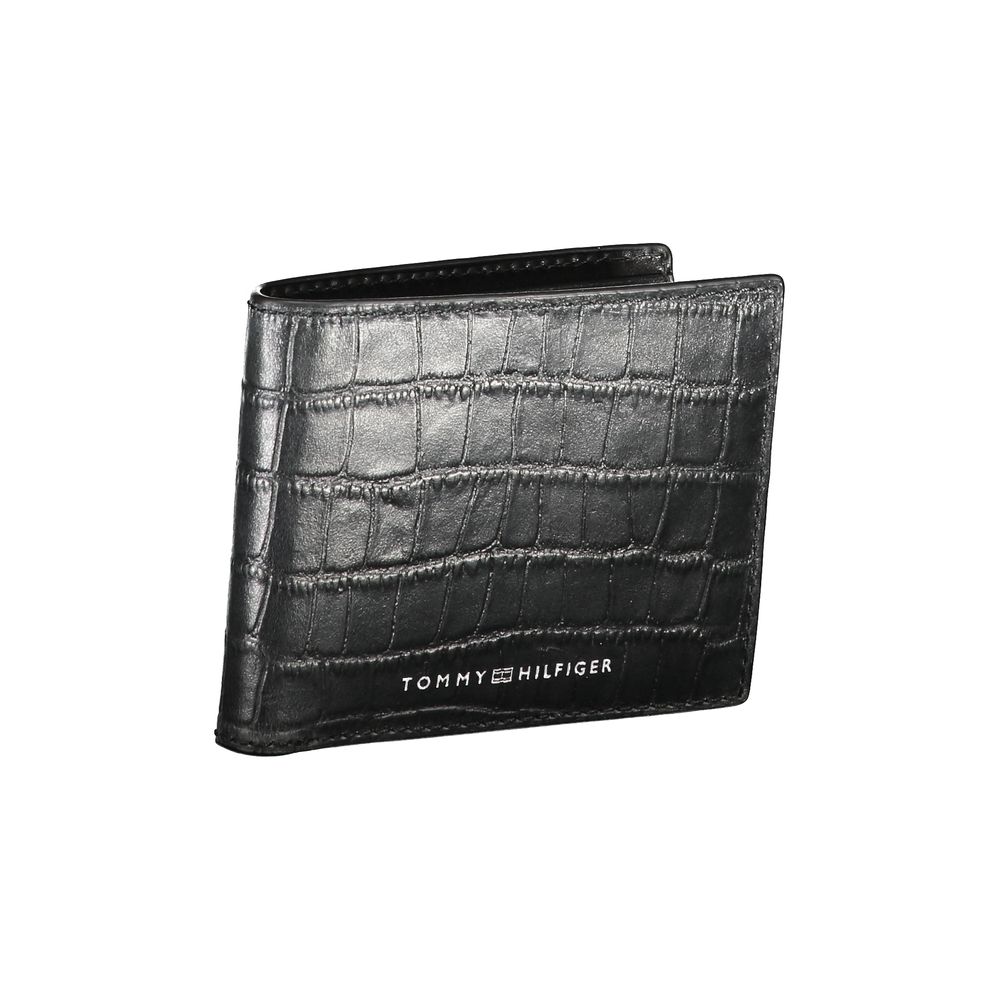 Tommy Hilfiger Black Leather Wallet -  Wallets for Men -  Tommy Hilfiger.