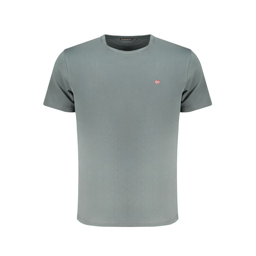 Napapijri Green Cotton T-Shirt -   -  Napapijri.