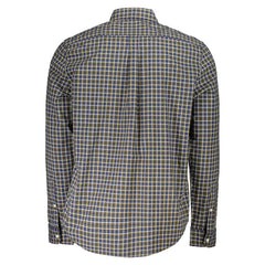 Timberland Blue Cotton Shirt -   -  Timberland.