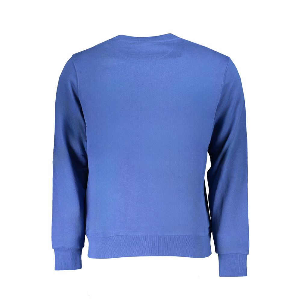 North Sails Blue Cotton Men Sweater -   -  North Sails.