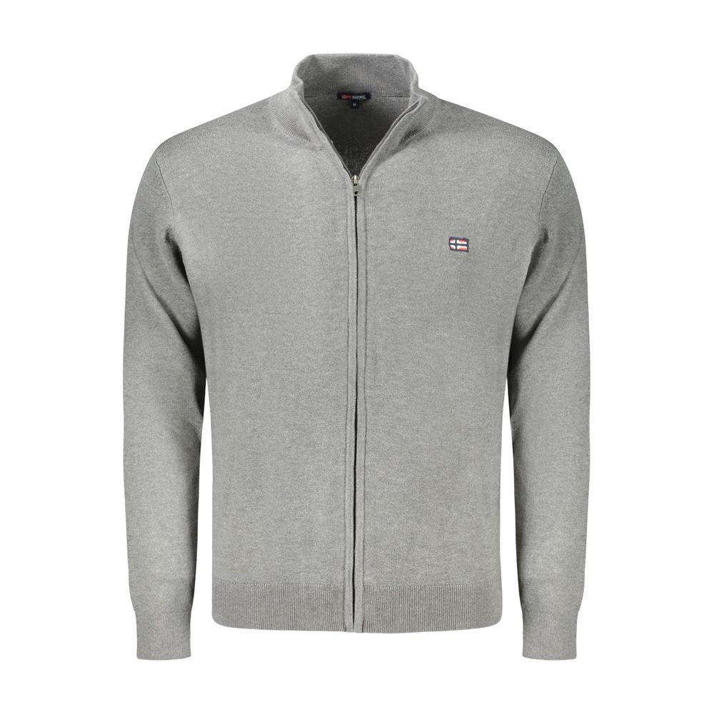 Norway 1963 Brown Polyester Mens Cardigan -   -  Norway 1963.