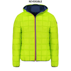 Norway 1963 Blue Polyamide Men's Reversible Jacket -   -  Norway 1963.