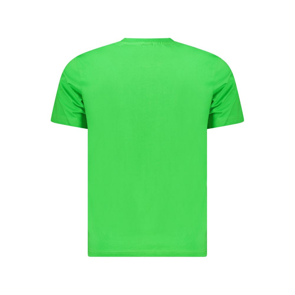 North Sails Green Cotton Men T-Shirt -   -  North Sails.