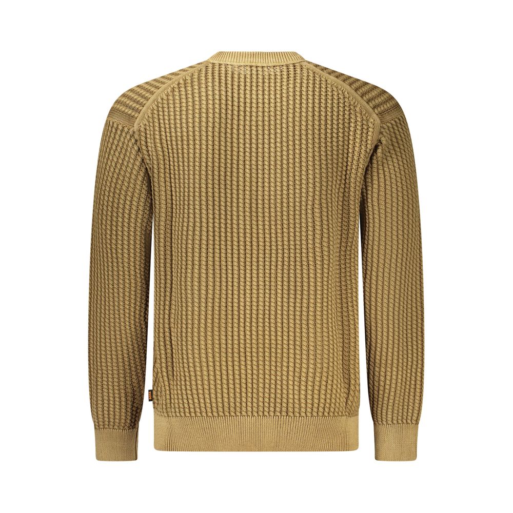 Hugo Boss Brown Cotton Men Sweater -   -  Hugo Boss.