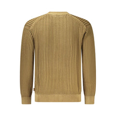 Hugo Boss Brown Cotton Men Sweater -   -  Hugo Boss.