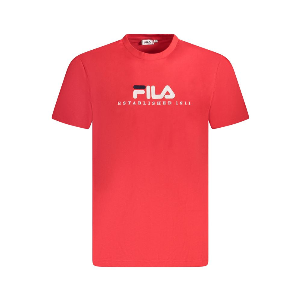 Fila Red Cotton Unisex T-Shirt -   -  Fila.
