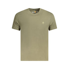 Timberland Green Cotton Men T-Shirt -   -  Timberland.