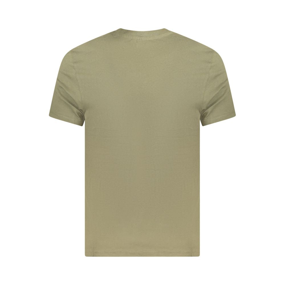 Timberland Green Cotton Men T-Shirt -   -  Timberland.