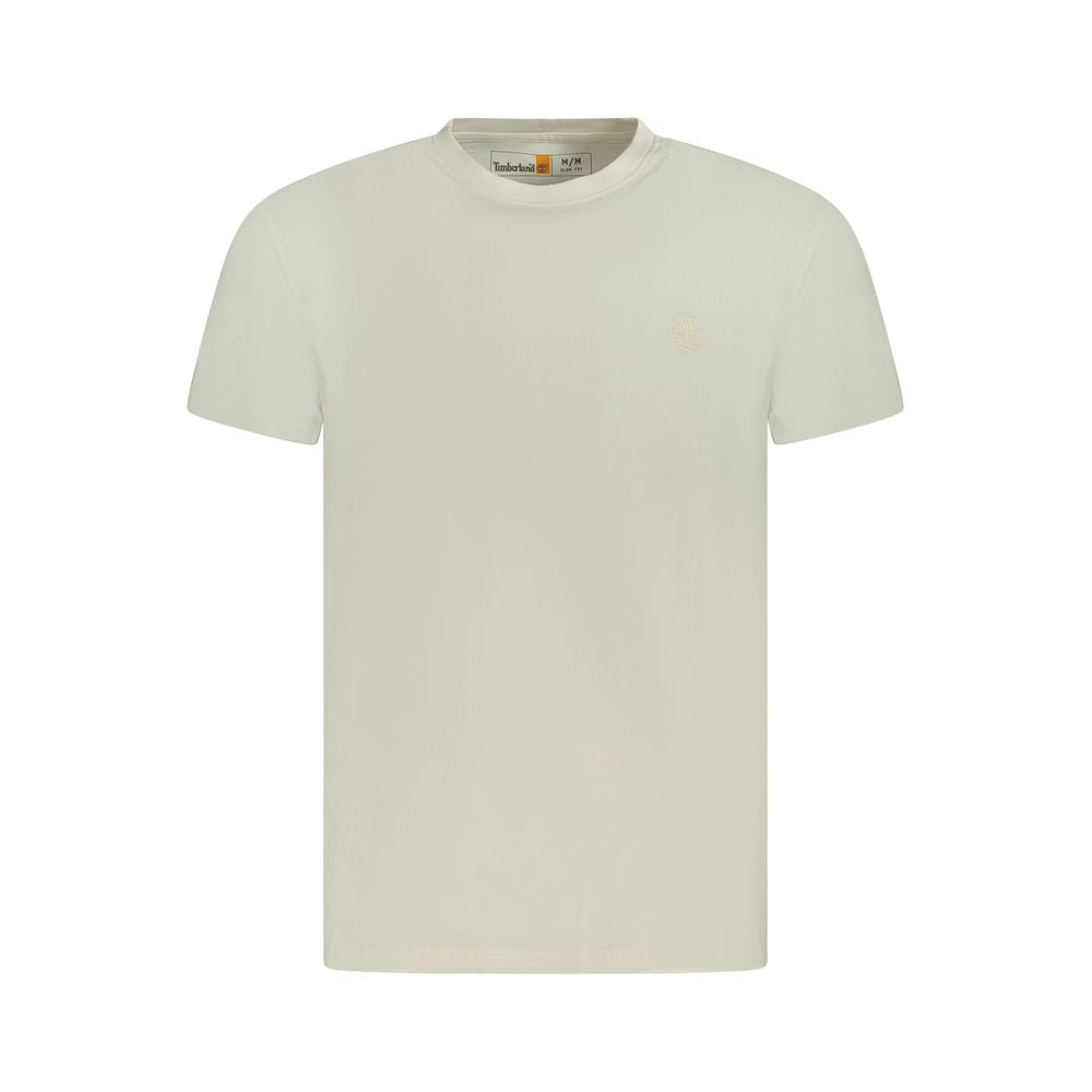 Timberland Beige Cotton Men T-Shirt -   -  Timberland.
