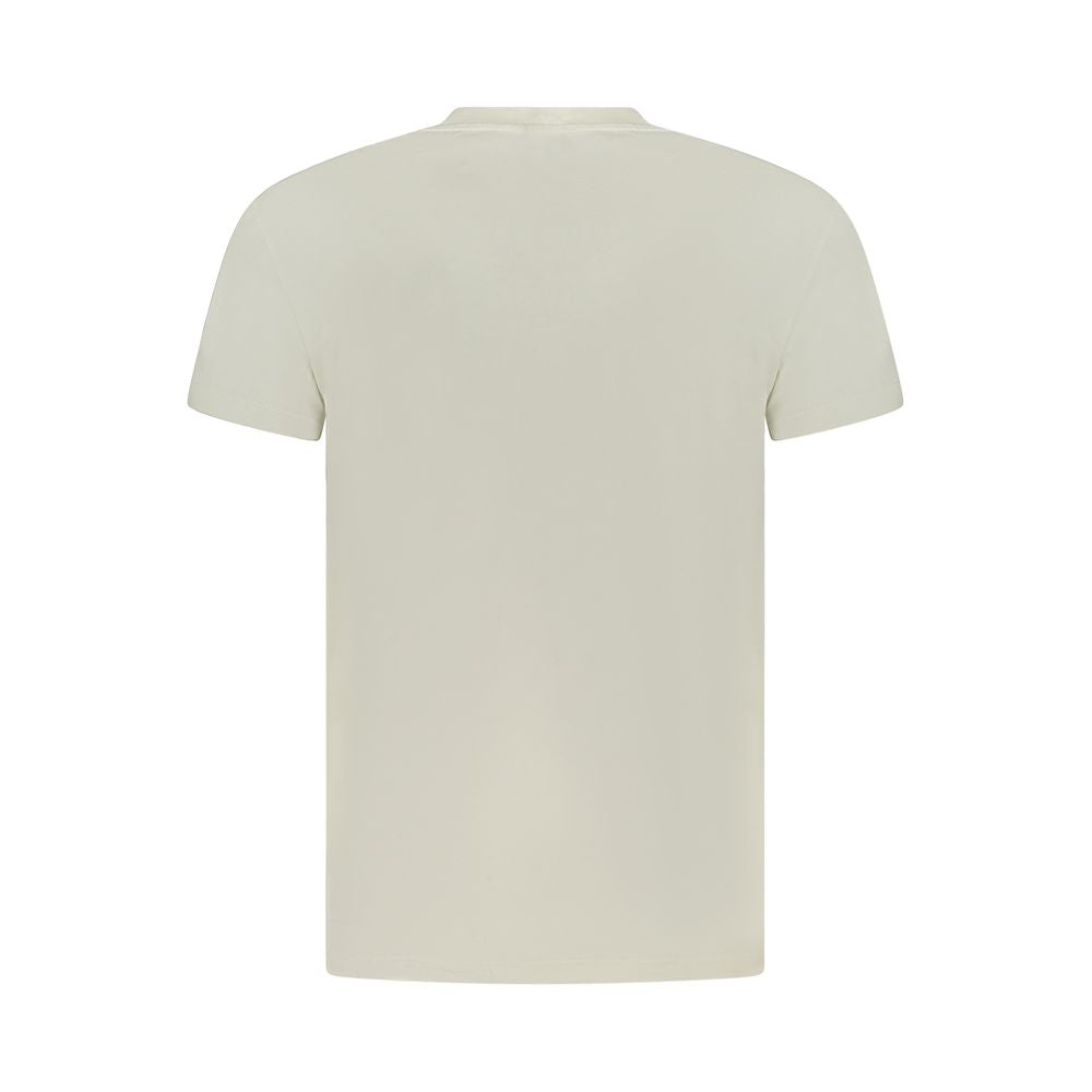 Timberland Beige Cotton Men T-Shirt -   -  Timberland.